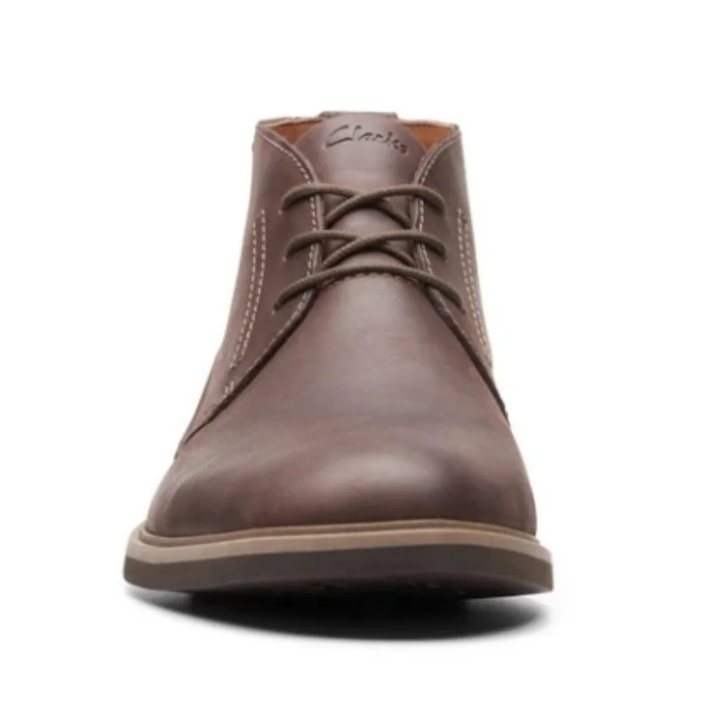Clarks Originals Malwood Top Chukka Boots Leather Size 8.5 BROWN NEW IN BOX